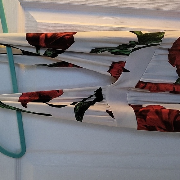 Beautiful dress. Has flap that opens in front to show off your legs! - Picture 2 of 3